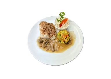 DOS DE CABILLAUD EN CROUTE DE SARRASIN