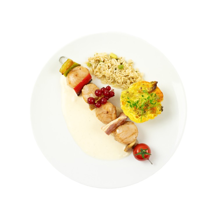 BROCHETTE DE NOIX DE SAINT-JACQUES