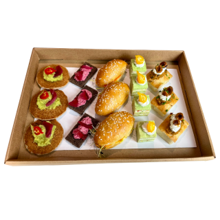 PLATEAU VÉGÉTARIEN (16 pièces)