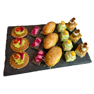 PLATEAU VÉGÉTARIEN (16 pièces)