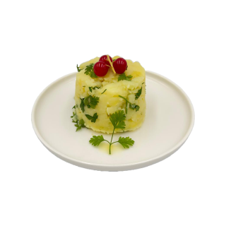 ÉCRASÉ DE POMME DE TERRE AUX HERBES FRAÎCHES