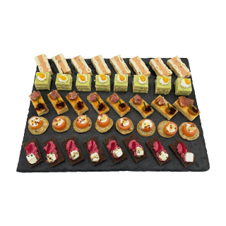 CANAPÉS (40 pièces)