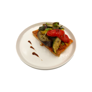 TARTE FINE DE LEGUMES GRILLÉS