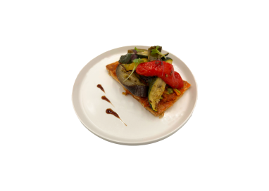 TARTE FINE DE LEGUMES GRILLÉS