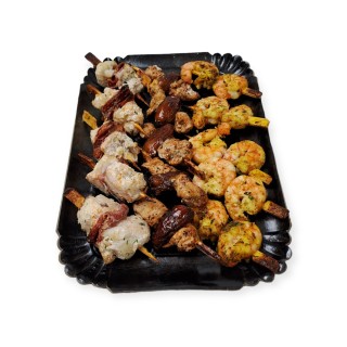 MINI-BROCHETTES CHAUDES (15 pièces)