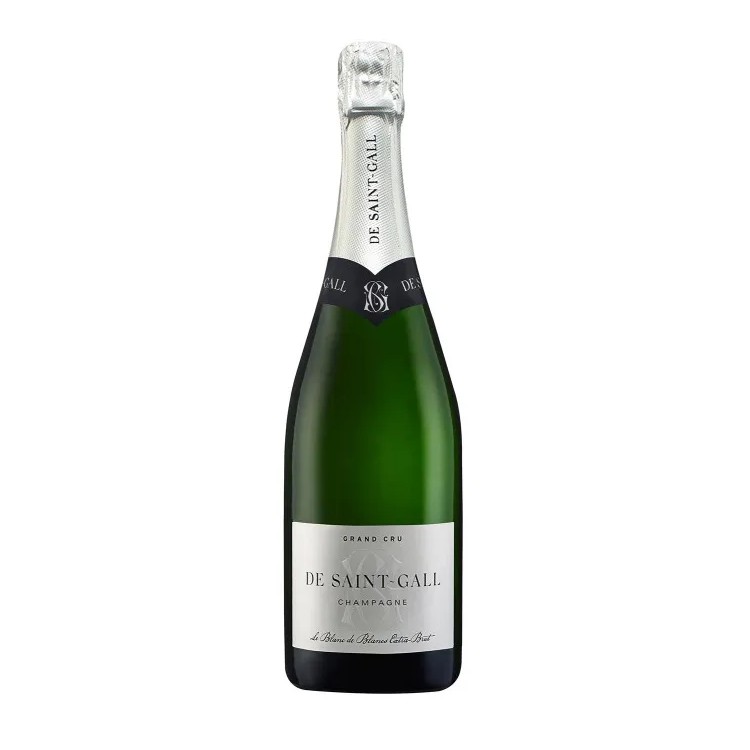 CHAMPAGNE DE ST-GALL BLANC DE BLANCS 75cl