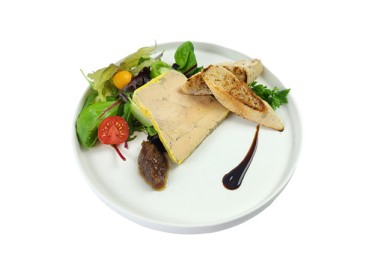 FOIE GRAS DE CANARD ET CHUTNEY D'OIGNON ROUGE