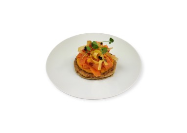 TARTE FINE DE CAROTTES AU CUMIN