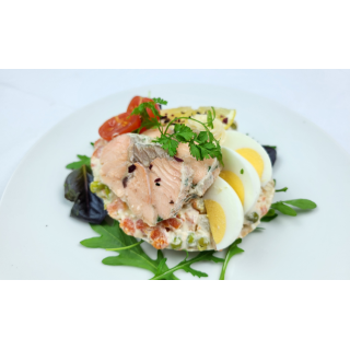COQUILLE DE MEDAILLON DE SAUMON