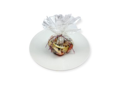 FILET DE DORADE EN PAPILLOTE AUX PETITS LEGUMES
