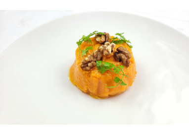 ECRASE DE PATATE DOUCE A L'HUILE DE NOIX