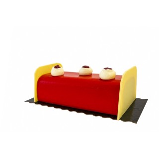 BÛCHE FRAMBOISE PISTACHE 4 pers