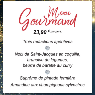 MENU GOURMAND