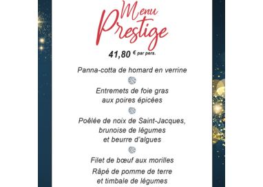 MENU PRESTIGE